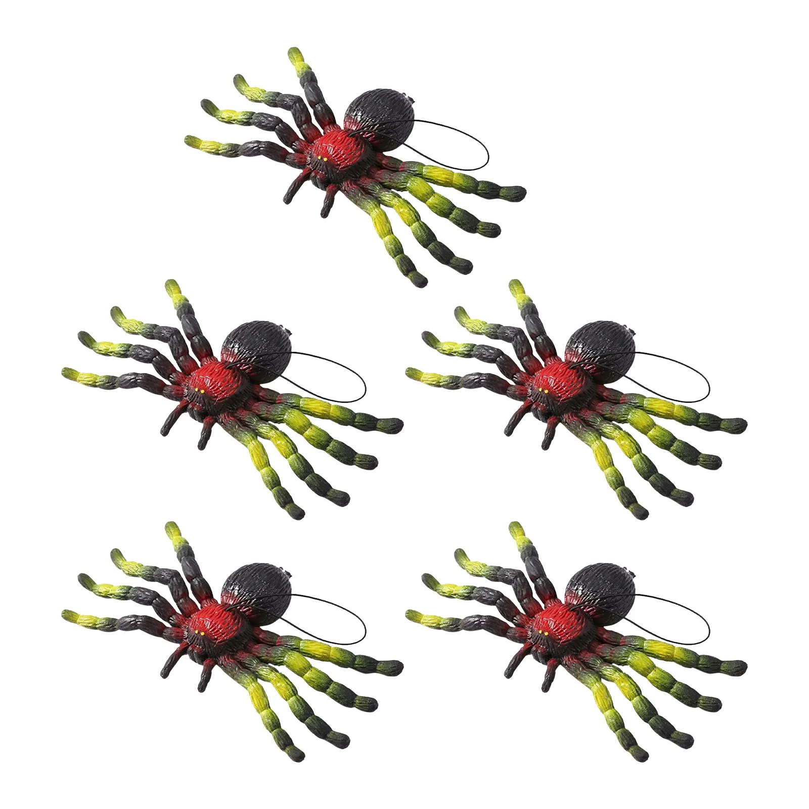 Имитация паука Шутки Игрушка реалистичное насекомое животное модель из ПВХ