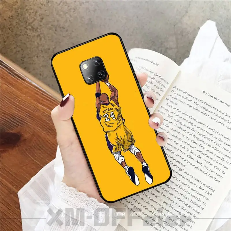 

Kobe Bryant Soft Silicone TPU Phone Cover For Huawei Mate 9 20X 10 30 20Pro 10 20Lite NOVA 3I 3E 4 5 5I PRO