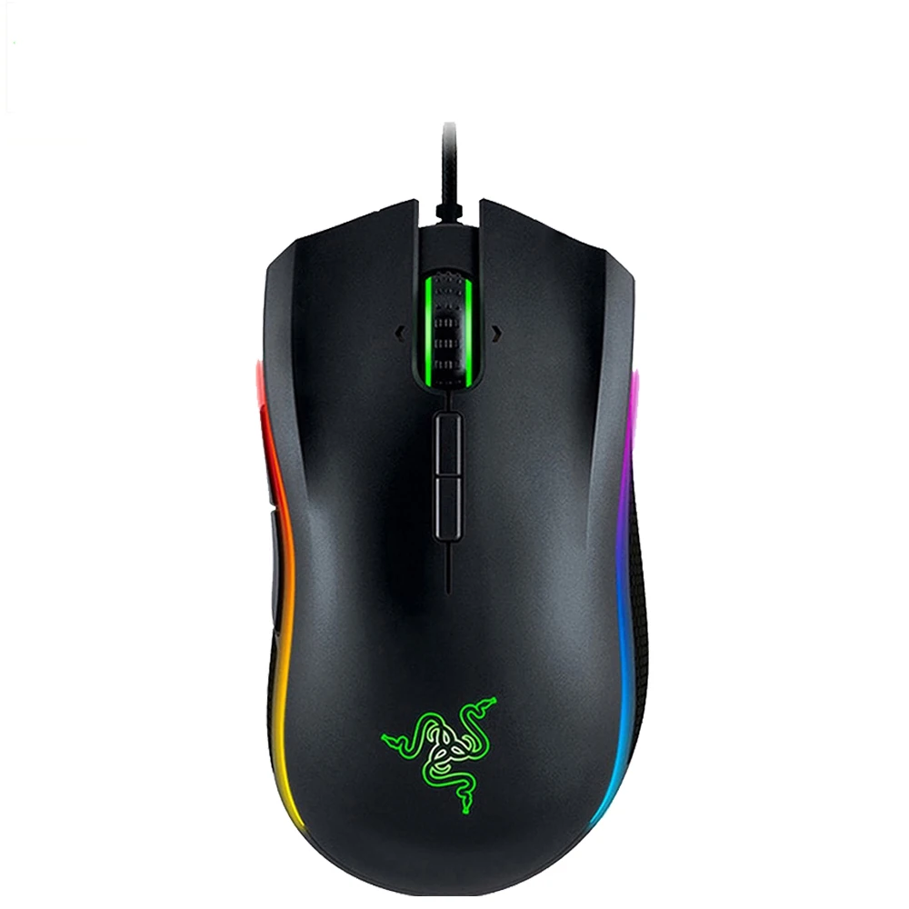 Проводная игровая мышь Razer Mamba Elite оригинальный геймерский ПК с расширенным
