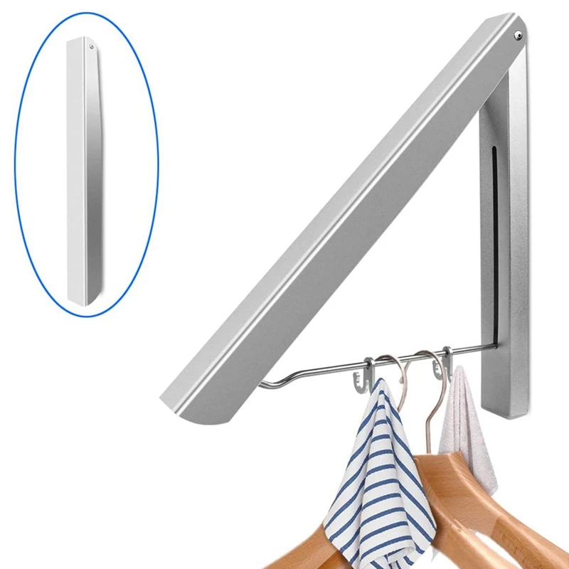 

Retractable Drying Rack-Wall-Mounted Folding Drying Rack, Drying Rack, Used for Storage Organization
