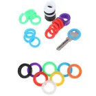 24 шт.32 шт., резиновые мягкие чехлы для ключей