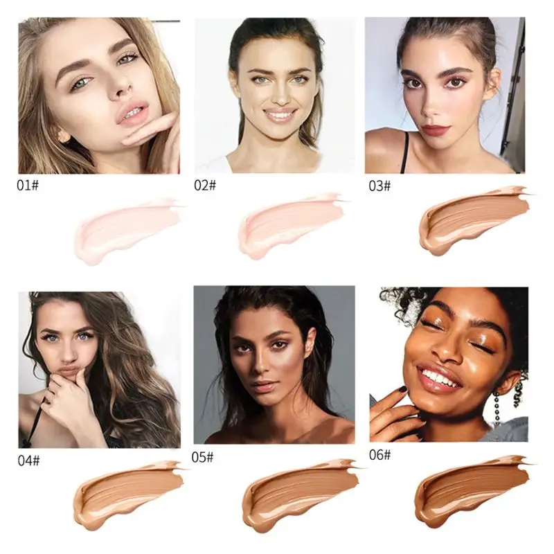 35 мл матовый Жидкий тональный крем Женская мода макияж основа для лица консилер