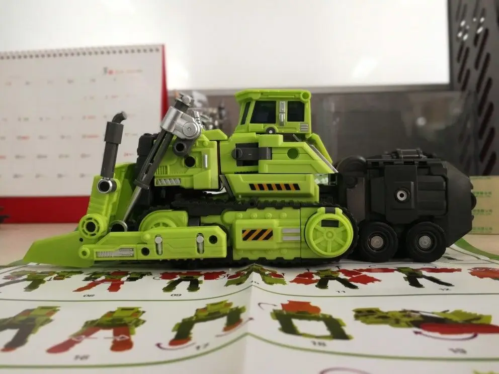 Jinbao большой Разрушитель Navvy &amp бульдозер Мусорщик Bonecrusher [Set A] | Игрушки и хобби