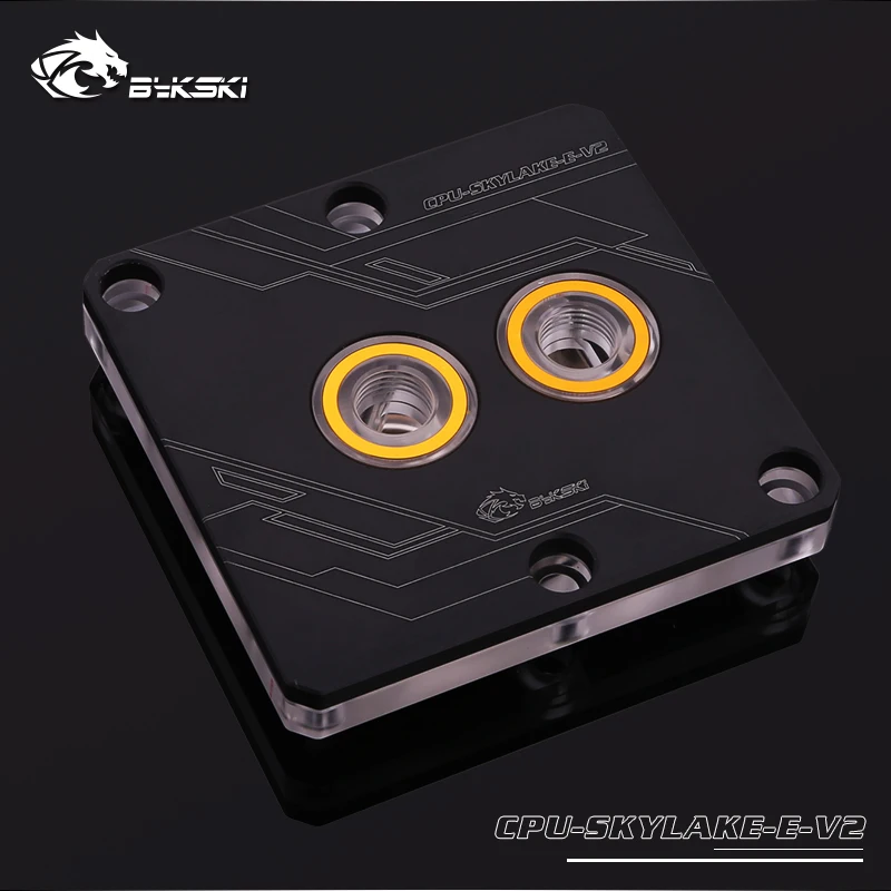 

Bykski CPU-SKYLAKE-E-V2 PC water cooling Radiator cpu cooler processor Water Block for Intel LGA3647/SKYLAKE