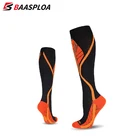 Мужские Компрессионные носки для марафона, бега, до колена, женские мужские чулки, спортивные носки для футбола, гольфа, футбола, носки-трубы Baasploa 2021