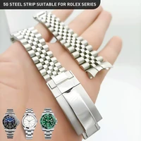 stainless steel watchbands fit for rolex oysterpertual gmt datejust watch accessorie metal watch band strap watch bracelet chain