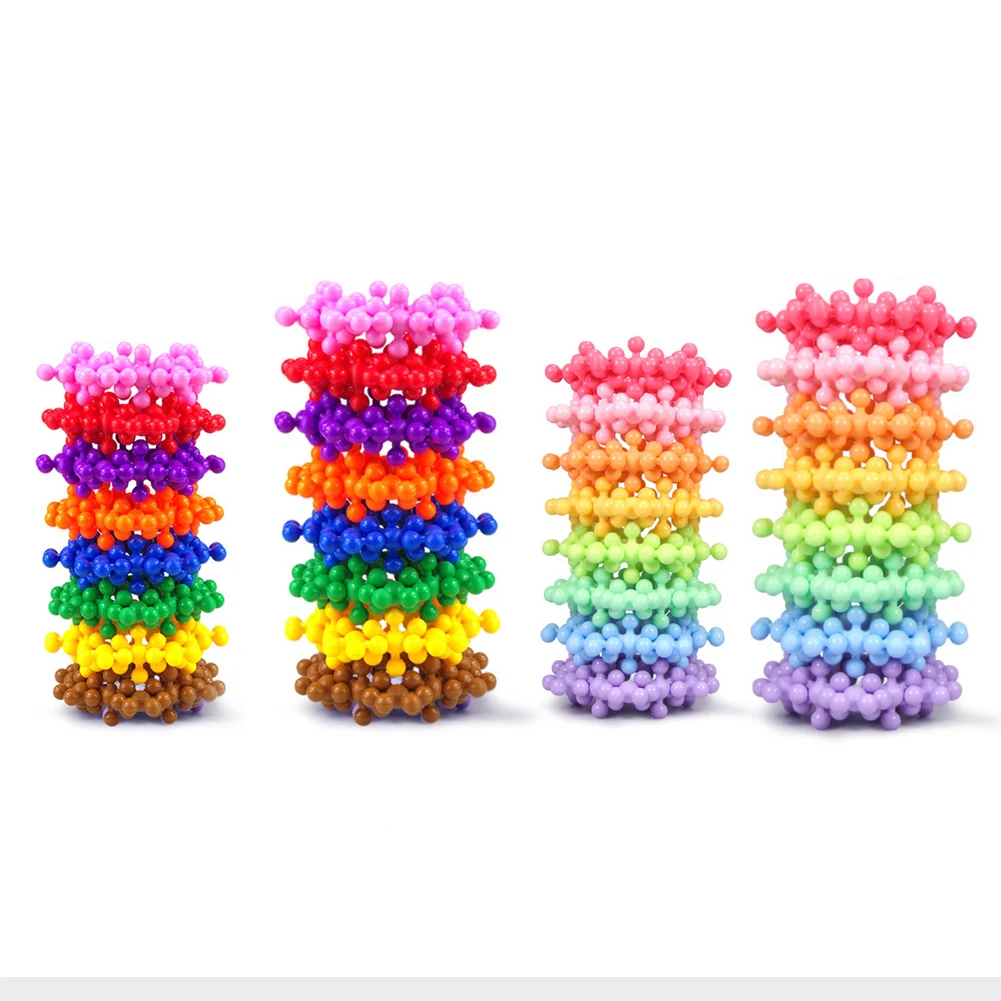 DIY строительные блоки сливы креативная сборка Строительная модель для детского