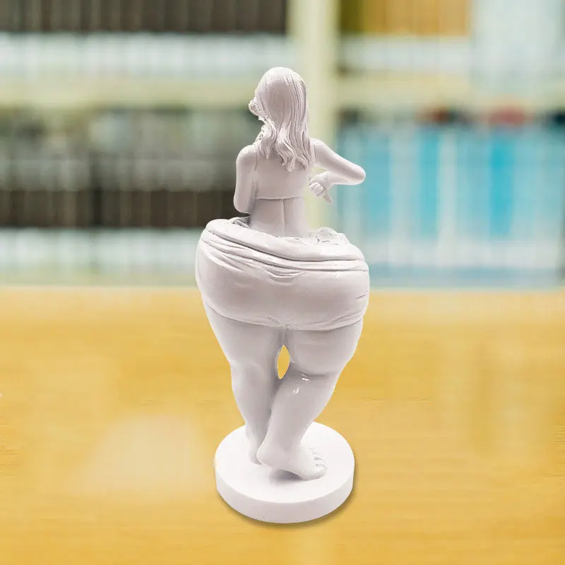 Леди похудения украшение статуи стройная леди фигурка дома вдохновляющая