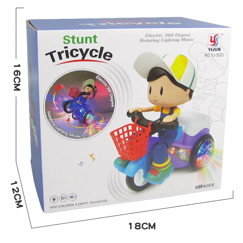 Велосипед Slunt Ticycle музыкальные игрушки светящаяся игрушка пластиковая ABS