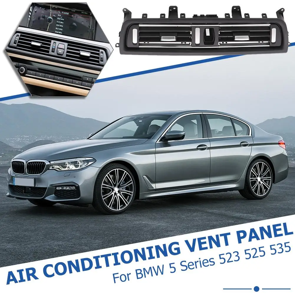 1 шт. Передняя Центральная вентиляционная панель для BMW 5 серии F10 F18 523 525 535