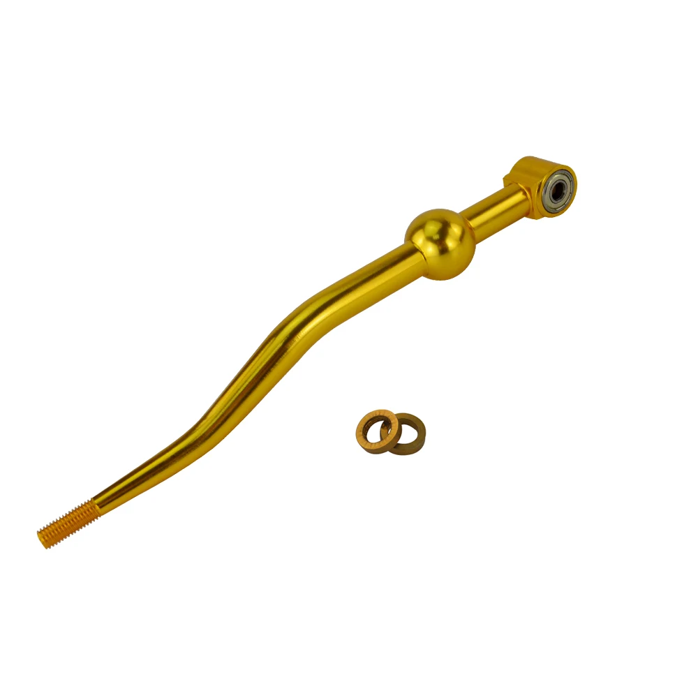 Золотой VR RACING-Anodize короткий переключатель двойной изгиб JDM type-R 5 скоростной гоночный короткий переключатель для HONDA ACURA CRX VR-SFT9232 - Цвет: Золотой