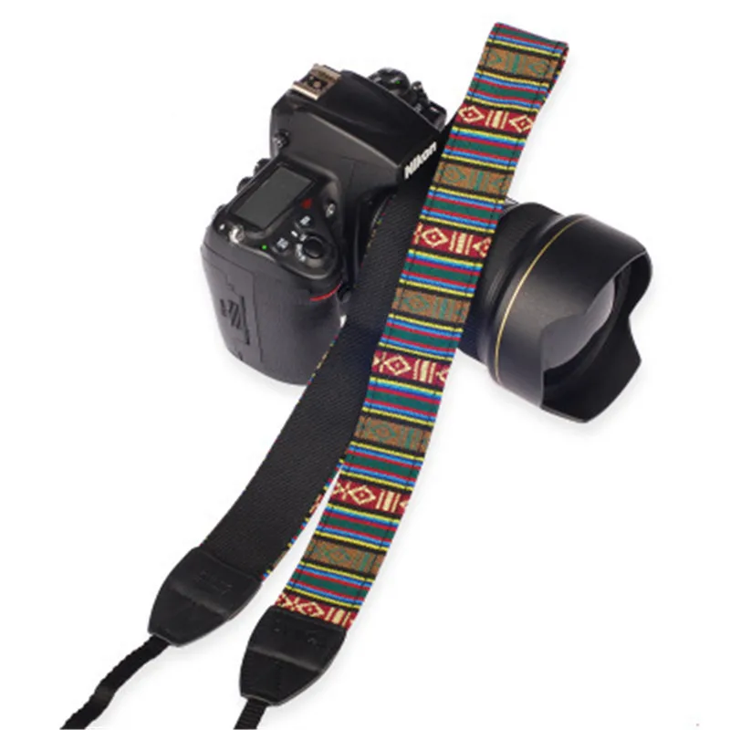 Зажим для ремня народный Изготовленный На Заказ красочный ribon плечевой ремешок