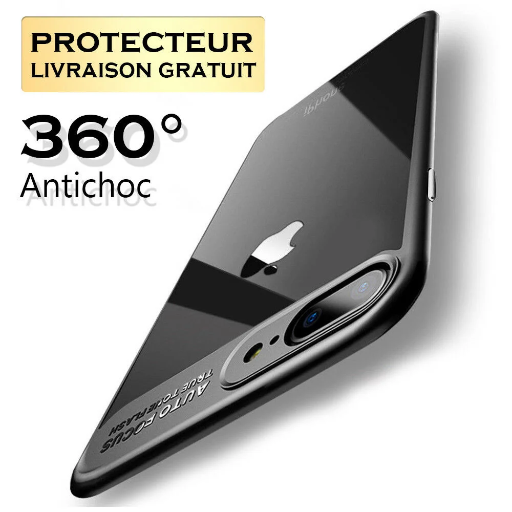 

Coque Pour iPhone 8 7 6S 6 PLUS SE XR X XS MAX Pro Protection Antichoc Case
