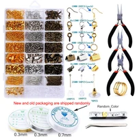 changyi alloy accessories set jewelry making tools lobster clasp copper wire tail chain earring hook jewelry making supplies kit