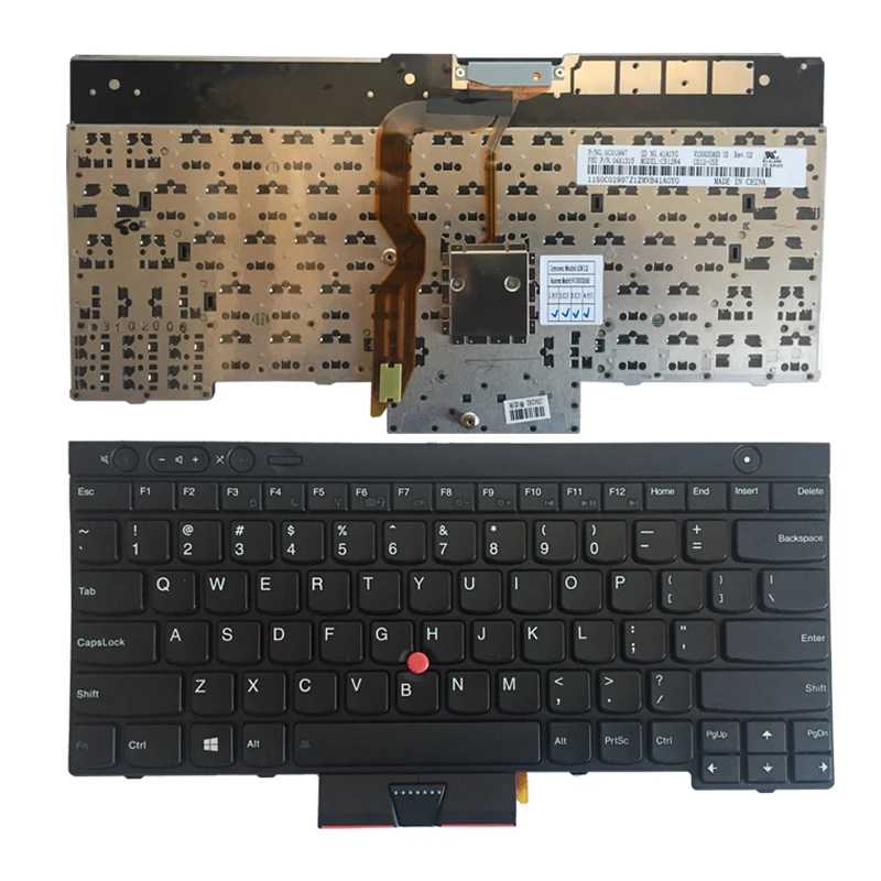 Клавиатура для ноутбуков ThinkPad L430 W530 T430I T530 T430 T430S X230I X230 L530 X230|Клавиатуры замены| |