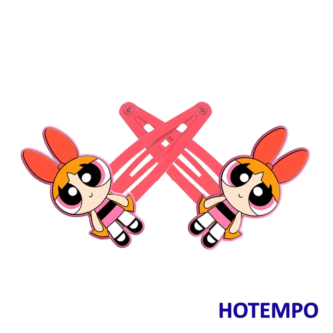 Powerpuff/милые заколки для волос для девочек с рисунками из мультфильмов; заколки для волос для маленьких девочек; детский подарок для костюмированной вечеринки