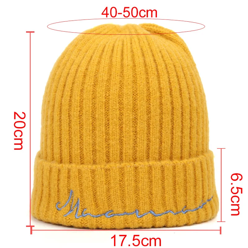 Warm Winter Onesie Baby Boys Girls Hats Child Wool Rib Hat Kids Adorable Soft Lining Knit Cap Snood Braga 2 3 4 5 6 8 Year | Детская
