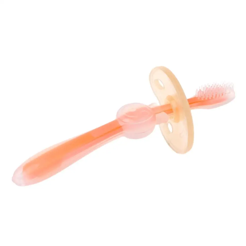 Детская Мягкая Жевательная Гибкая эргономичная зубная щетка для младенцев|training