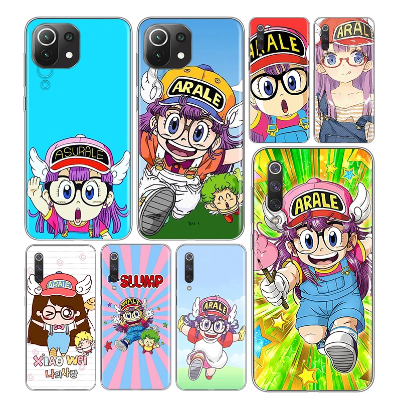 

Anime Dr. Slump Arale Soft Silicone Coque For Xiaomi Mi Note 11 11T 11i 10i 10T 10 9 9T 9 SE Lite Pro Ultra Phone Case