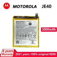 100 original motorola new 3000mah je40 phone replacement battery for moto z3 je40 batterie bateria with tracking number