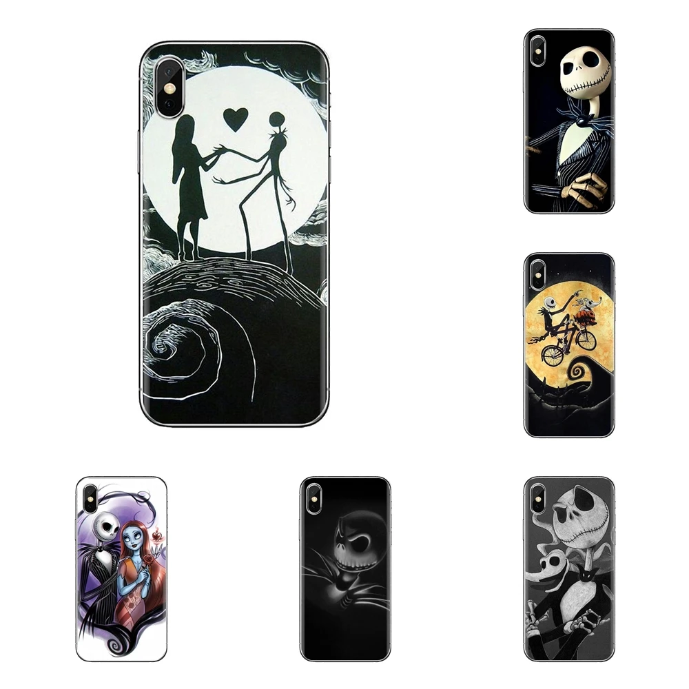 Nightmare Before Christmas Jack Sally Mobile Phone Case Cover For Samsung Galaxy A3 A5 A7 A9 A8 Star A6 Plus 2018 2015 2016 2017 |