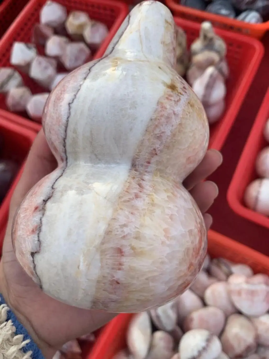 

Топ! Натуральный кварцевый камень, камень для мяса, свинины, бекона, коллекция, подарок, исцеляющая натуральная тыква, кварцевые кристаллы, 1 ...