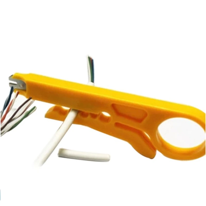 

1 PC Mini Crimper Pliers Portable Wire Stripper Knife Cable Stripping Wire Cutter Tools Cut Line Pocket Multitool Crimping Tool