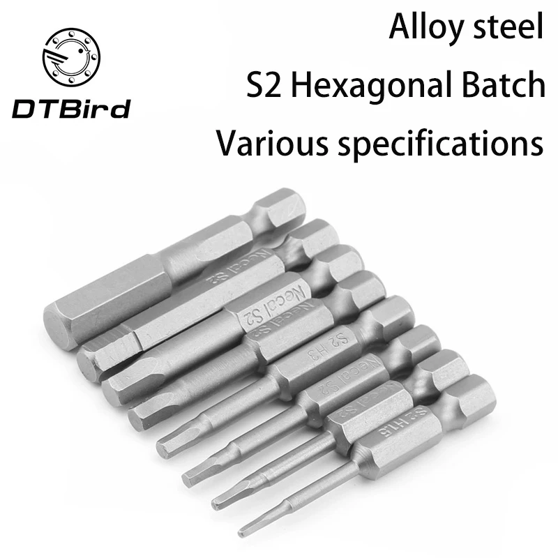 

Lengthened Long Spanner for Electric Drilling Air Batch of S2 Alloy Steel Hexagonal Batch Head Electric Screw Tool