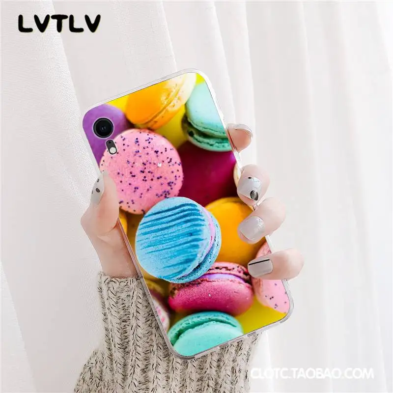 LVTLV разноцветный Мягкий силиконовый чехол для телефона из ТПУ iPhone 11 pro XS MAX 8 7 6 6S Plus