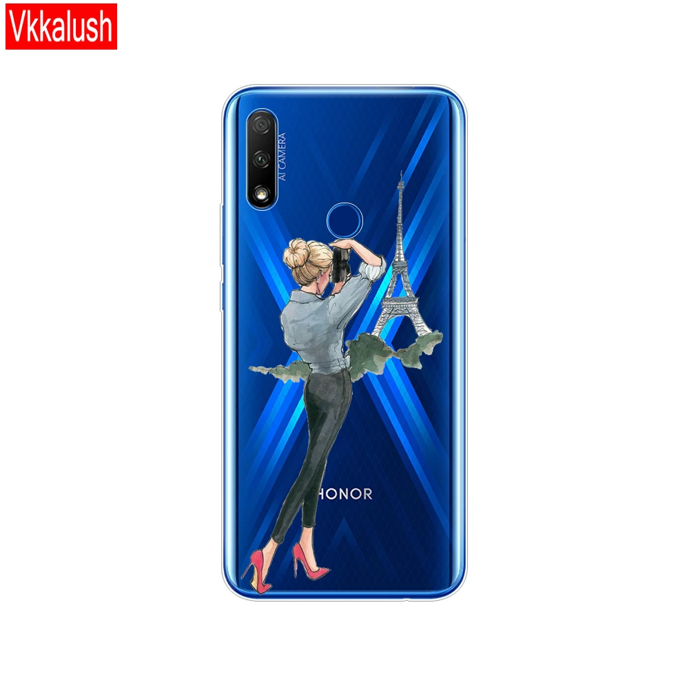 80360 Для Honor 9X Global чехол Honor 9X Premium чехол Силиконовый ТПУ мягкий чехол для телефона для huawei Honor 9X Premium STK-LX1 бампер - Цвет: 80360
