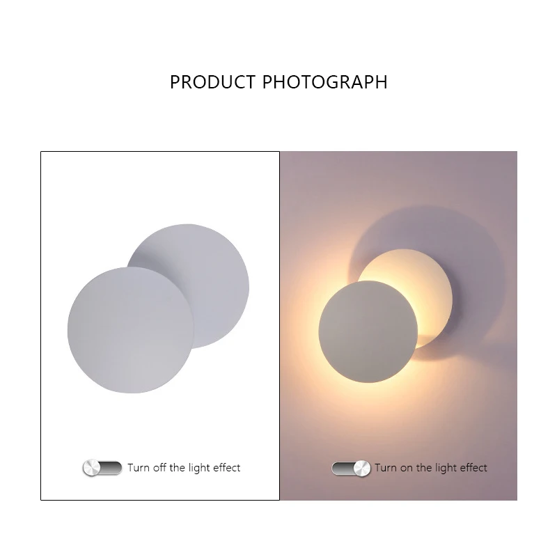 Внутренний регулируемый светодиодный настенный светильник украшение для