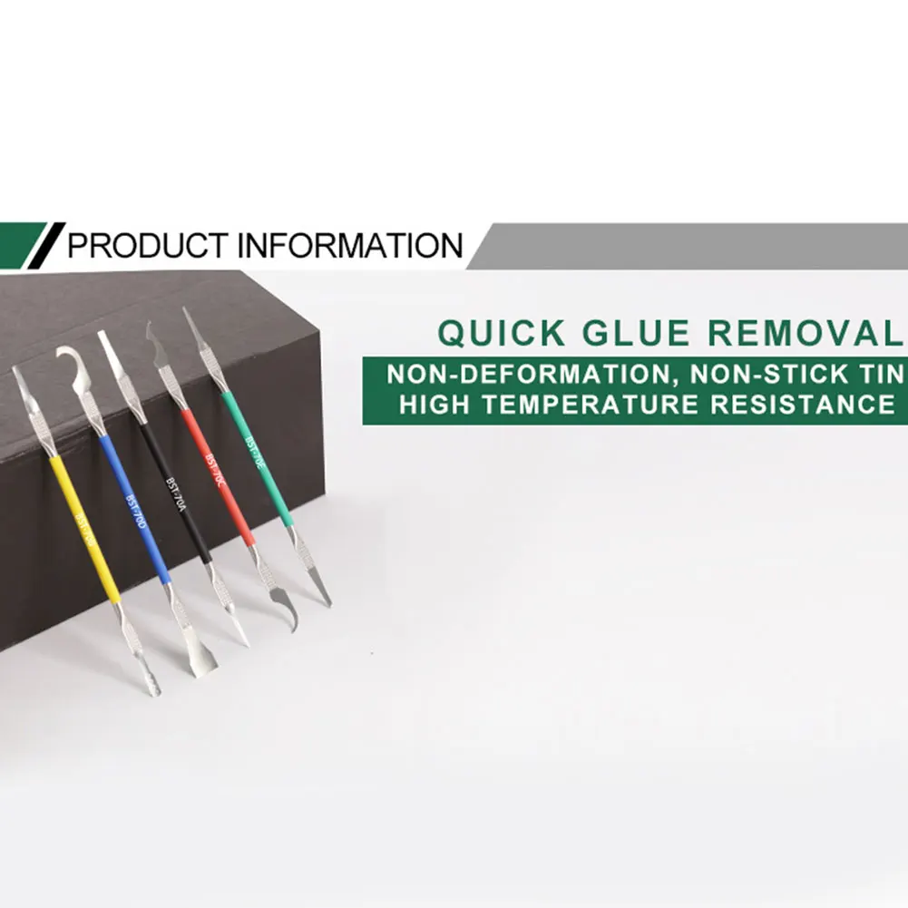 5 шт. портативный инструмент для ремонта телефона с чипом удаления процессора нож