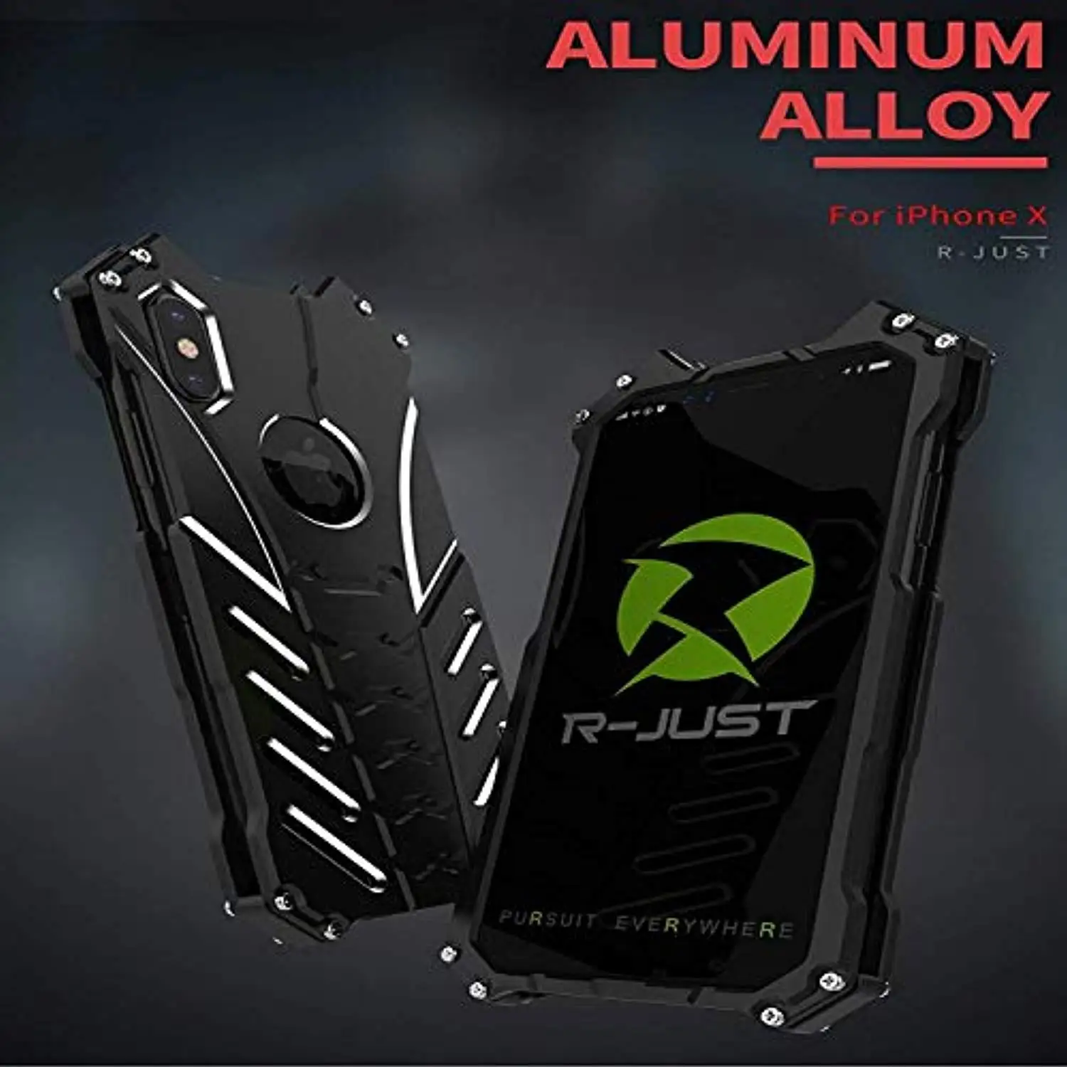 Противоударный алюминиевый бампер с Бэтменом для iphone XS MAX XR X 11 Pro SE 5S 6 6s 7 8 Plus