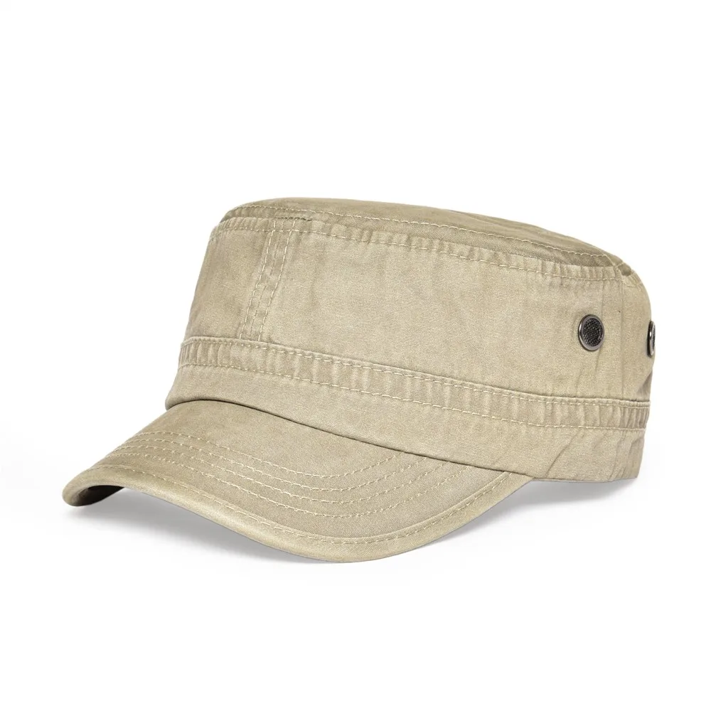 Мужская и Женская шляпка VOBOOM Стильная хлопковая армейская в стиле милитари с