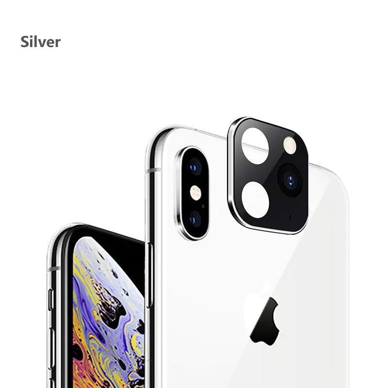 Tempered Glass Seconds Change For iPhone 11 Pro Camera Lens Cover X XS MAX Titanium Alloy Case Back |