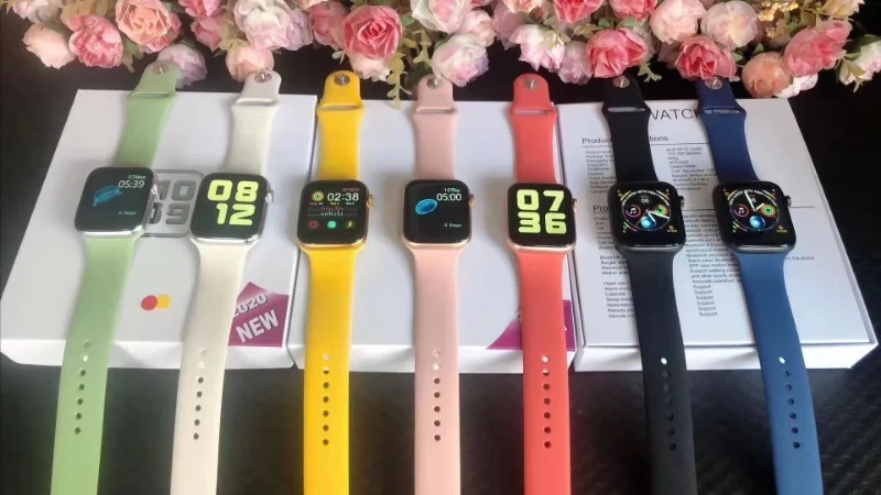 I5 для Apple Watch Монитор Сердечного Ритма Смарт-часы водонепроницаемые фитнес-трекер кровяное давление вызов Smartwatch для iOS Android