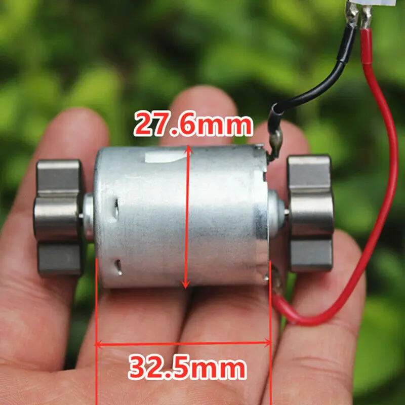 Micro RS-360 Strong Vibration motor DC 3V 3.7V Vibrating Motor Dual Vibrator Head DIY messager |