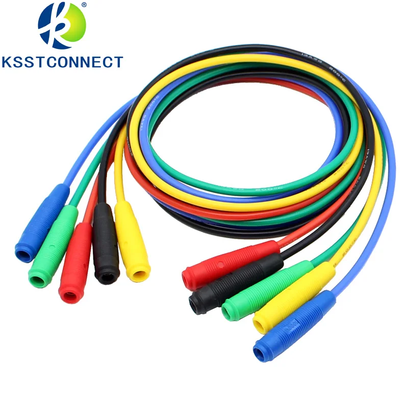 Высокогибкие Магнитные провода TL430 с жестким разъемом 4 мм диаметром 13AWG |