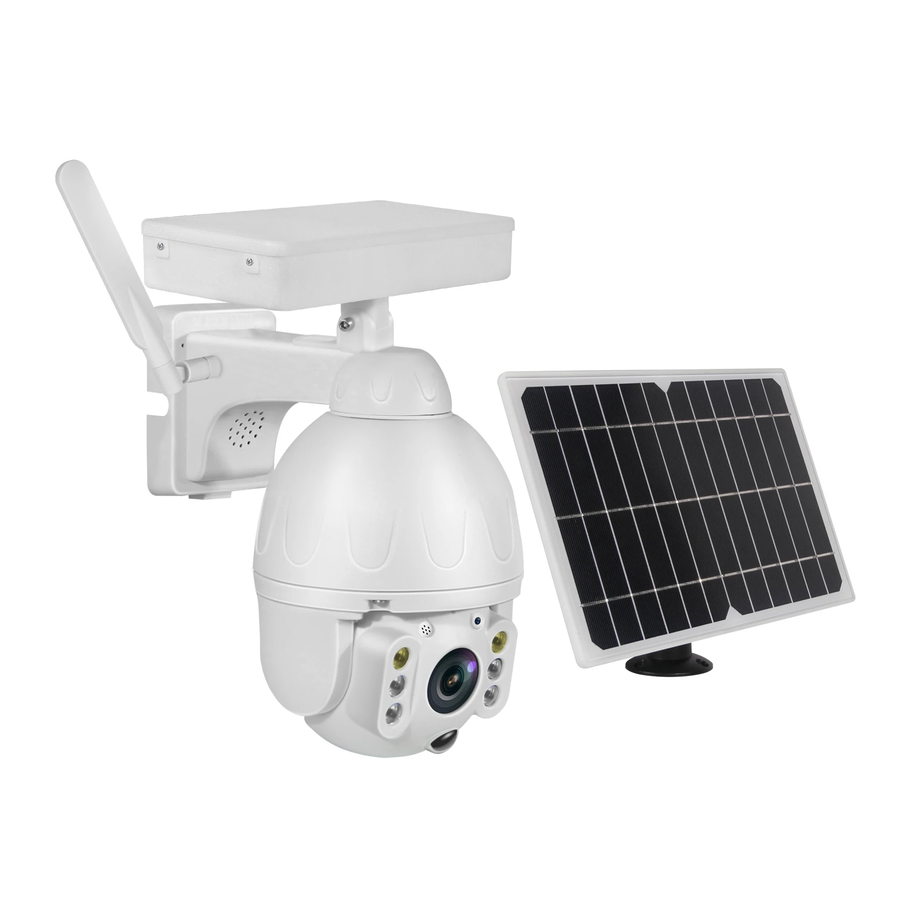 

WIFI 2MP Solar Panel PTZ IP Dome Camera PIR IP66 1080P HD Battery Two Way Audio Night Vision Security Surveillance