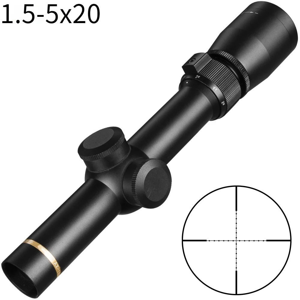 

1.5-5x20 mm VX-3i Duplex Reticle Rifle Scope Hunting Sight scope rifle air gun rifle hunting rifle scope