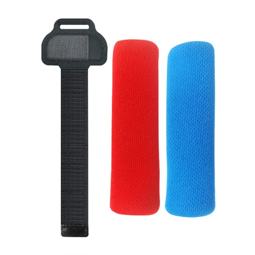 

Adjustable Elastic Leg Fixing Strap Fitness Band Non-Slip Ring-Con Grips Hand pad For NS Switch Ring Fit Adventure