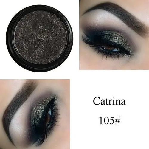 5 Catrina 24 Цвета Пигмент блестящие тени для век портативные натуральные тени для век Косметическая Палетка тени для век TSLM2 - Цвет: 5 Catrina