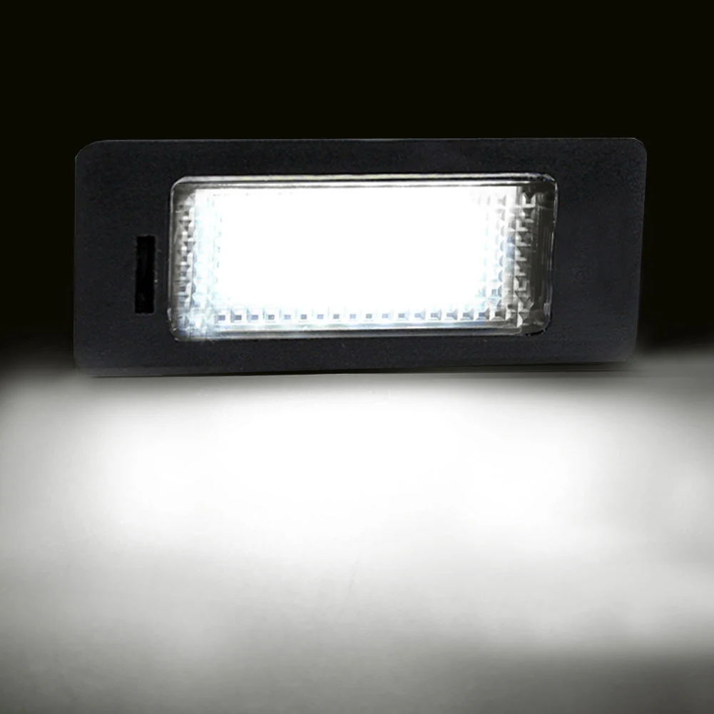 

2Pcs/Set LED Car Number License Plate Lights Lamp Bulb for Vauxhall Opel Corsa C D Astra H J Vectra Long Lasting Shock Resistant