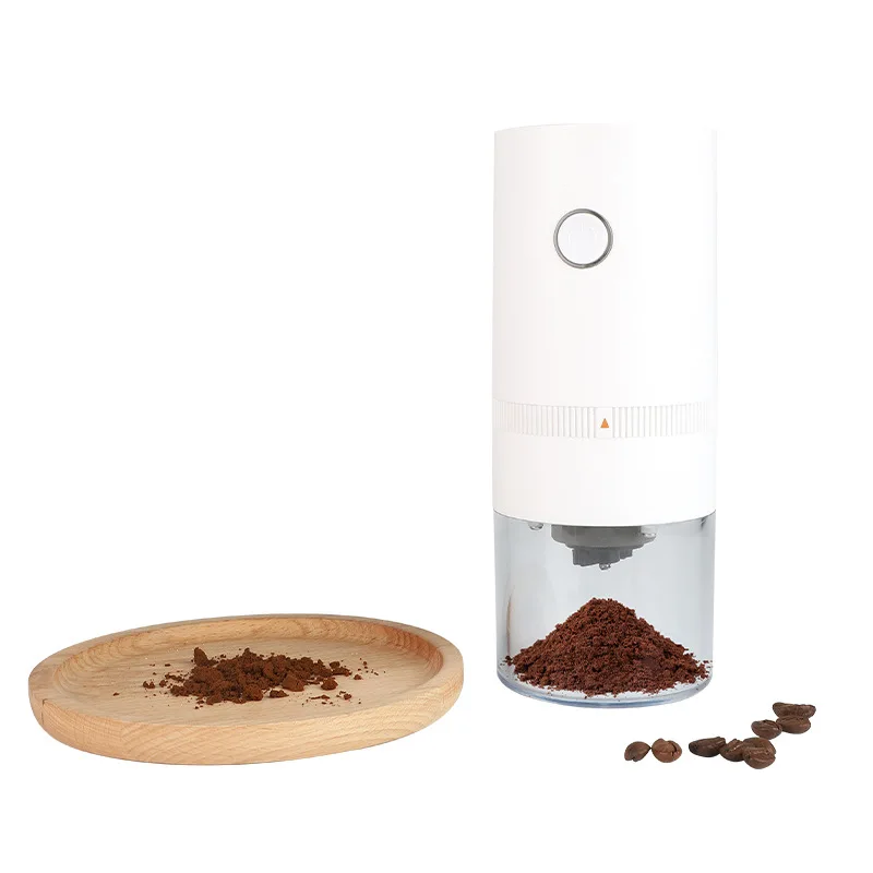 

New Electric Coffee Bean Grinder Freshly Ground Coffee Grinder USB Rechargeable Hand-crank Coffee Machine