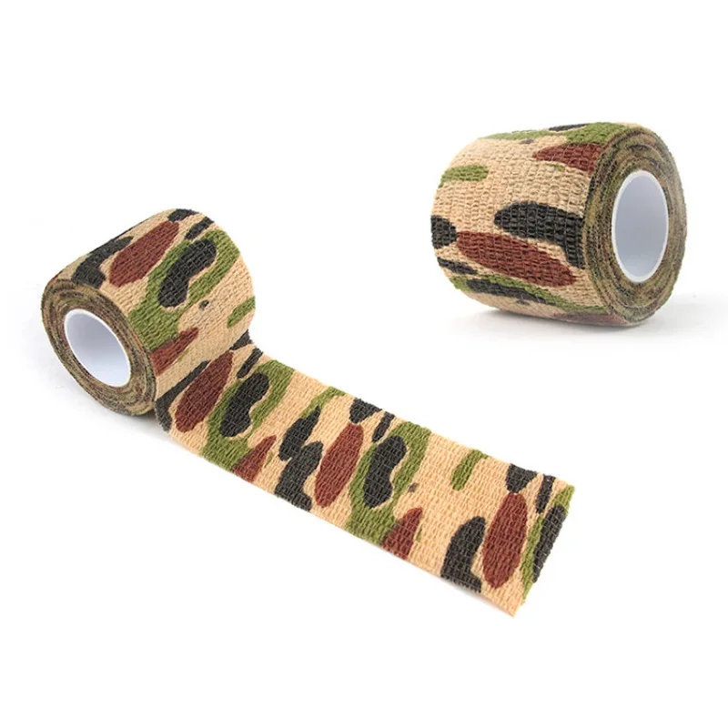 

Multi-Functional Self-Adhesive Camping Camo Waterproof Tape Durable Camping Camo Wrap Army Safety Outdoor Hunting Tool