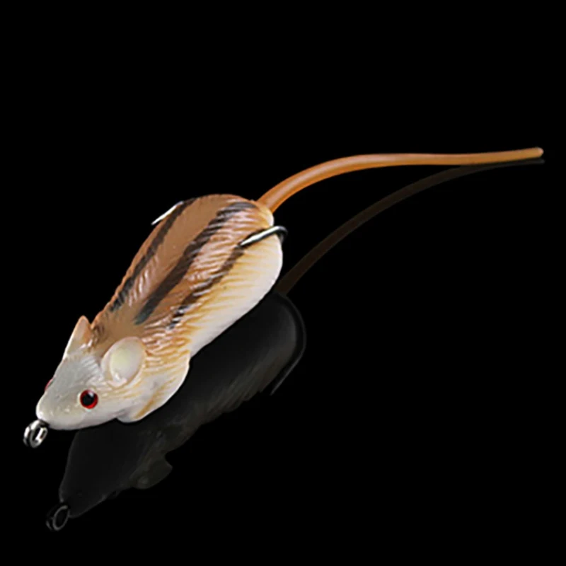 Реалистичная приманка для мыши 7 см 11 г рыболовные приманки тройные Крючки Topwater Ray