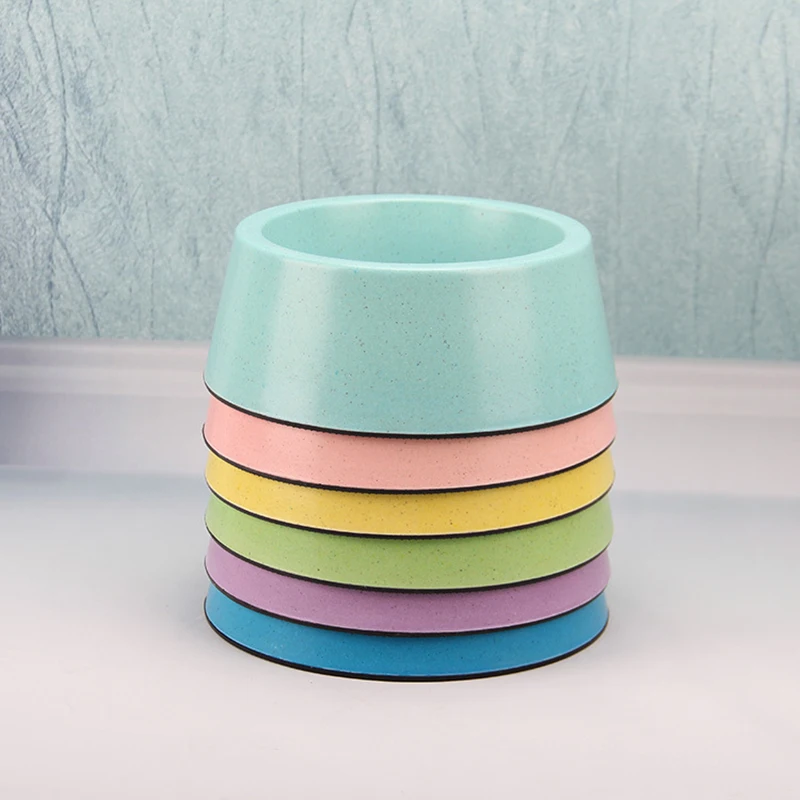 Одиночная миска для собак и кошек кормушки домашних питомцев карамельных цветов