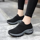 Женские Прогулочные кроссовки-носки, женские сетчатые туфли, женские спортивные слипоны для бега, 2020