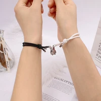 european and american new hand magnetic attraction christmas couple bracelet a pair of mens and womens jewelry 2021