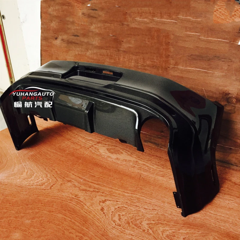 Задний бампер из углеродного волокна для изготовления заказа 2013 Mustang GT500 Shelby OEM |